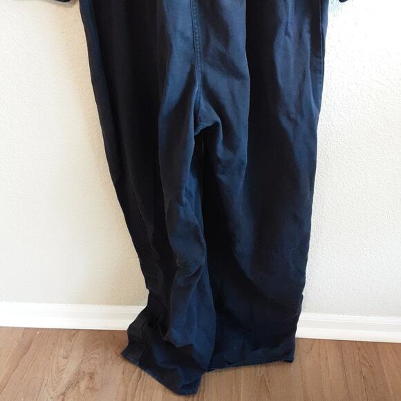 OEL Arc Flash Wear 12 CAL CM2 Navy Blue Electrician Safety Work Wear Coverall 2X - Picture 15 of 16
